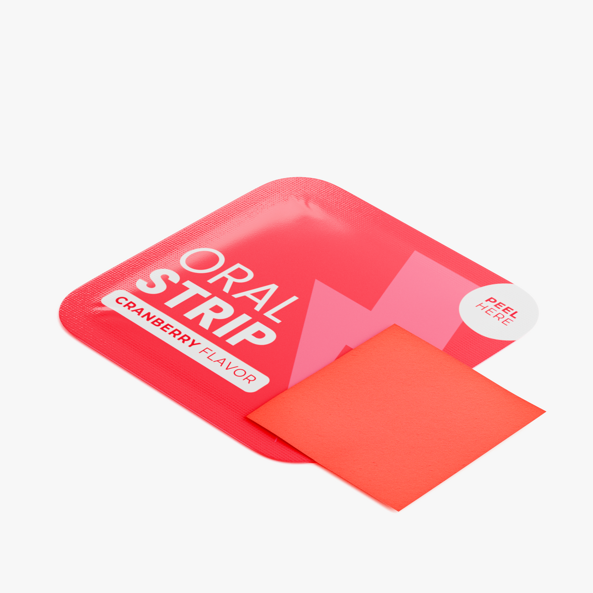 Dr. Strong Energy Oral Strips strip packet with one oral strip