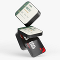 Dr. Strong Iron Oral Strips stacked tins and strip packets